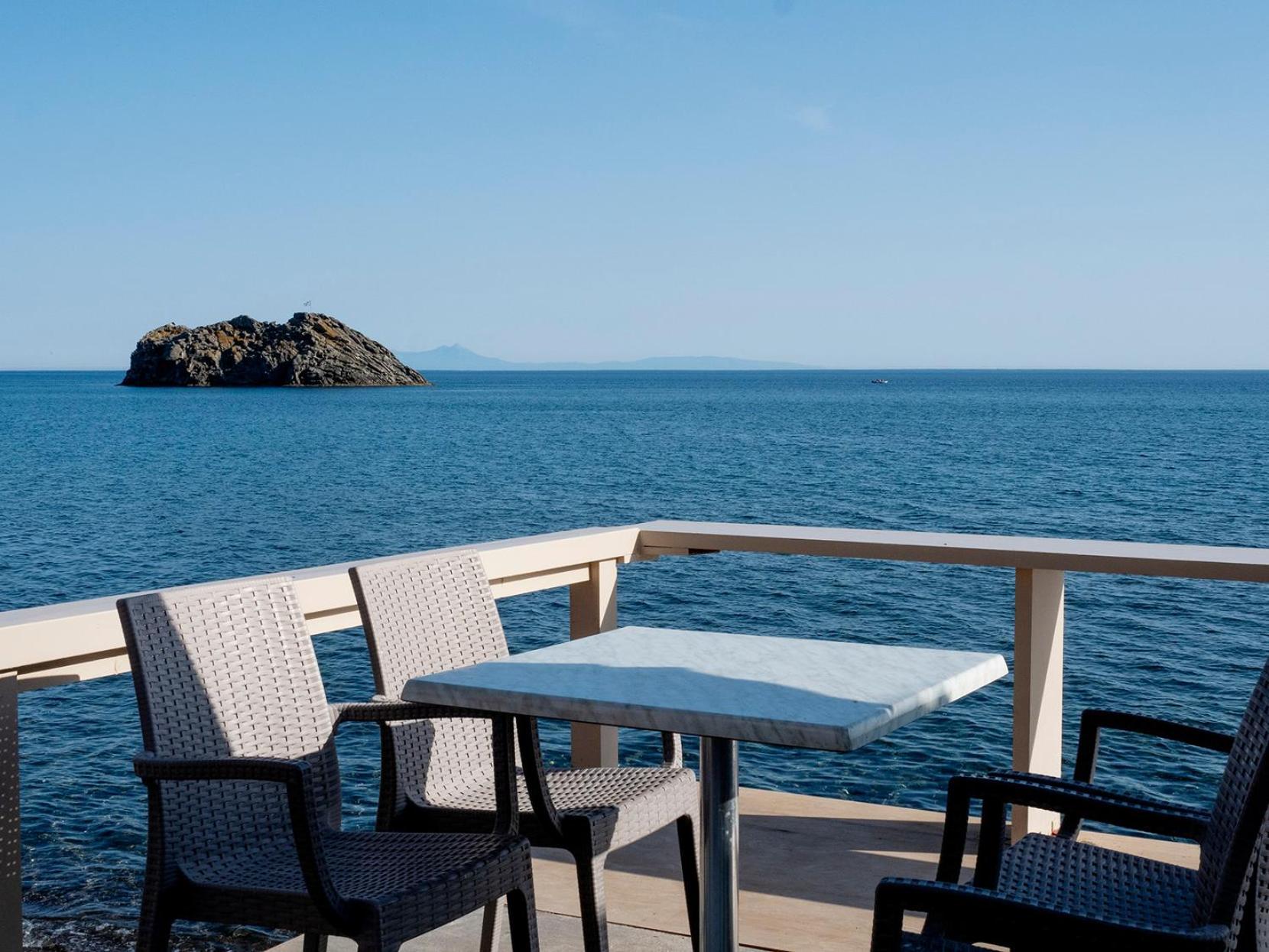 Sappho Hotel Skála Eresoú Dış mekan fotoğraf